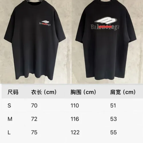 Replica Balenciaga T-Shirts Short Sleeved For Unisex #1418562 $56.00 USD for Wholesale