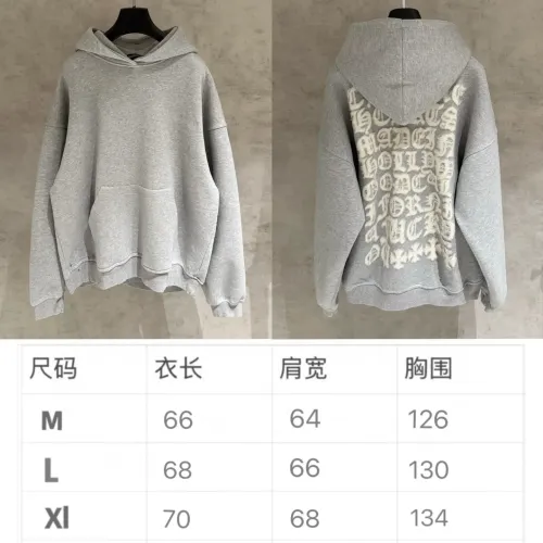 Replica Chrome Hearts Hoodies Long Sleeved For Men #1418564 $80.00 USD for Wholesale
