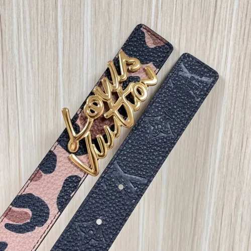 Replica Louis Vuitton AAA Quality Belts In 3.0cm For Women #1418594 $64.00 USD for Wholesale