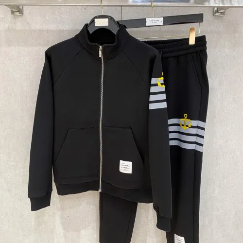 Thom Browne TB Tracksuits Long Sleeved For Men #1418665 $112.00 USD, Wholesale Replica Thom Browne TB Tracksuits