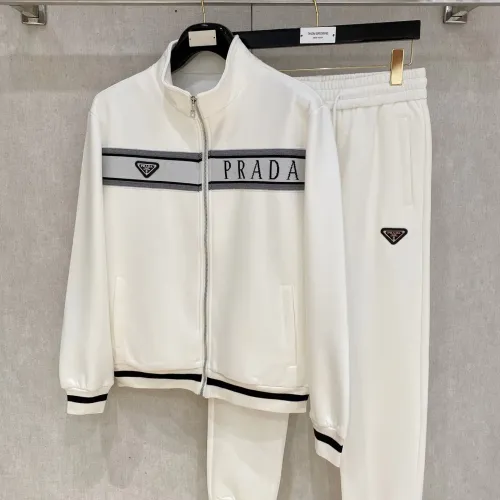 Prada Tracksuits Long Sleeved For Men #1418675 $112.00 USD, Wholesale Replica Prada Tracksuits
