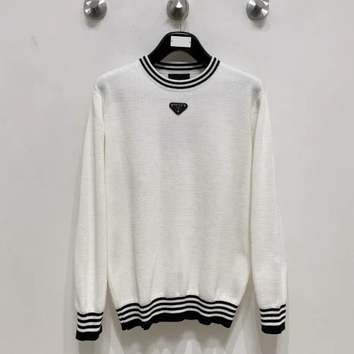 Prada Sweaters Long Sleeved For Men #1418726 $85.00 USD, Wholesale Replica Prada Sweaters