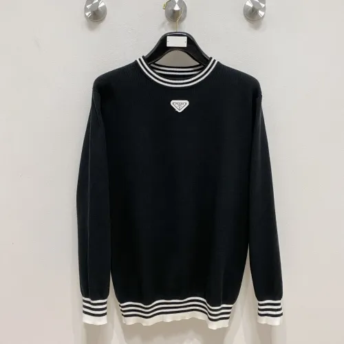 Prada Sweaters Long Sleeved For Men #1418727 $85.00 USD, Wholesale Replica Prada Sweaters