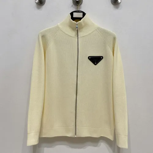 Prada Sweaters Long Sleeved For Men #1418745 $122.00 USD, Wholesale Replica Prada Sweaters