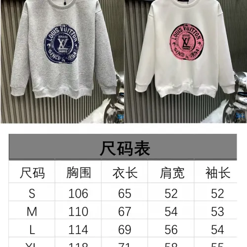Replica Louis Vuitton LV Hoodies Long Sleeved For Unisex #1418811 $45.00 USD for Wholesale
