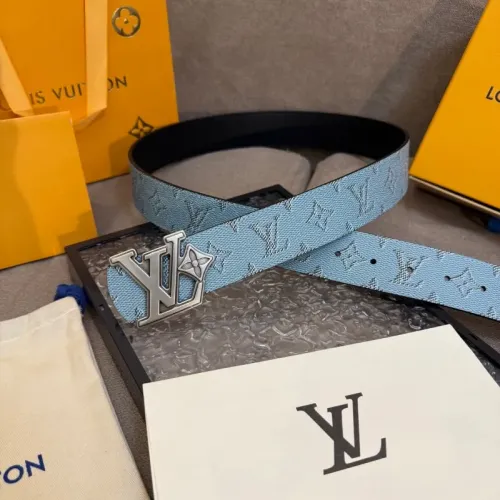 Replica Louis Vuitton AAA Quality Belts In 4.0cm For Men #1418861 $56.00 USD for Wholesale