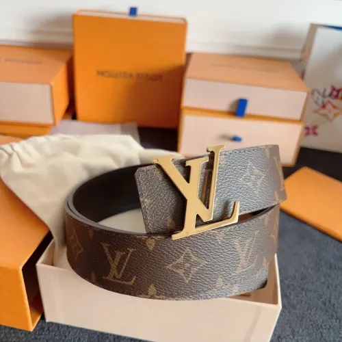 Replica Louis Vuitton AAA Quality Belts In 4.0cm For Men #1418869 $56.00 USD for Wholesale