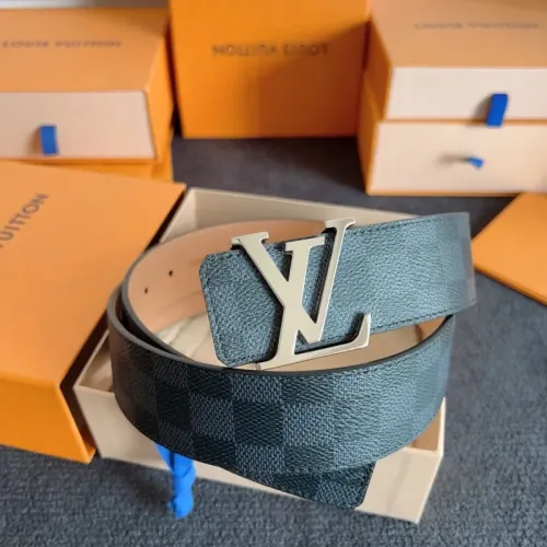 Replica Louis Vuitton AAA Quality Belts In 4.0cm For Men #1418873 $56.00 USD for Wholesale
