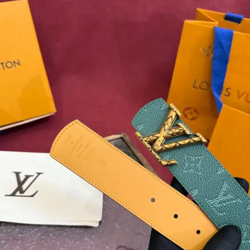 Replica Louis Vuitton AAA Quality Belts In 4.0cm For Men #1418884 $56.00 USD for Wholesale