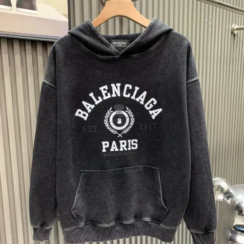 Balenciaga Hoodies Long Sleeved For Unisex #1418890 $56.00 USD, Wholesale Replica Balenciaga Hoodies
