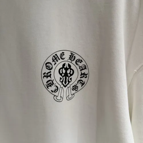 Replica Chrome Hearts T-Shirts Long Sleeved For Men #1418915 $68.00 USD for Wholesale