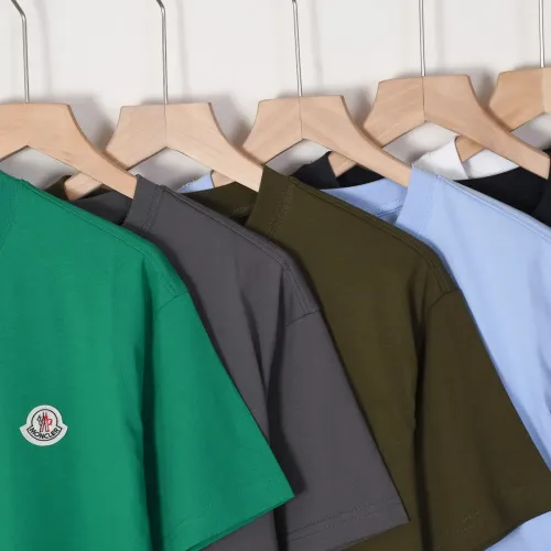 Replica Moncler T-Shirts Short Sleeved For Men #1418982 $27.00 USD for Wholesale