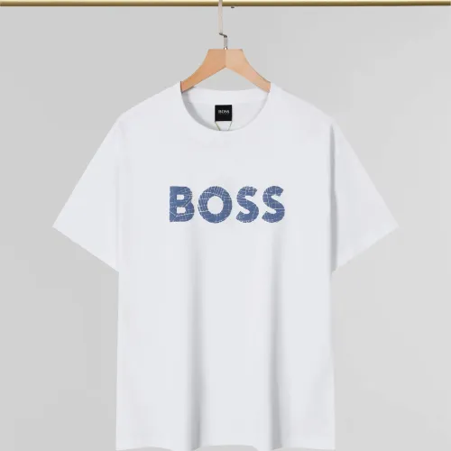 Boss T-Shirts Short Sleeved For Men #1418990 $27.00 USD, Wholesale Replica Boss T-Shirts