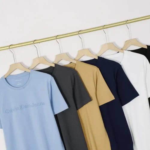 Replica Calvin Klein CK T-Shirts Short Sleeved For Men #1419000 $32.00 USD for Wholesale