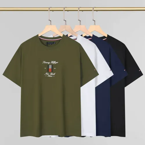 Replica Tommy Hilfiger TH T-Shirts Short Sleeved For Men #1419023 $29.00 USD for Wholesale
