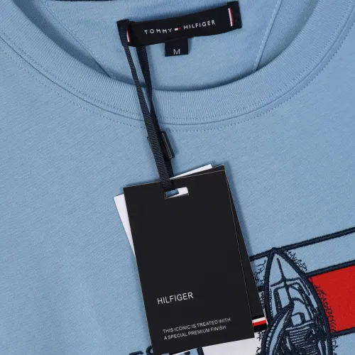 Replica Tommy Hilfiger TH T-Shirts Short Sleeved For Men #1419025 $29.00 USD for Wholesale