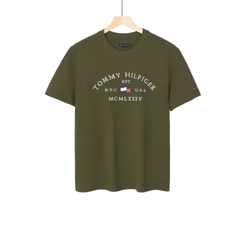 Tommy Hilfiger TH T-Shirts Short Sleeved For Men #1419079 $29.00 USD, Wholesale Replica Tommy Hilfiger TH T-Shirts