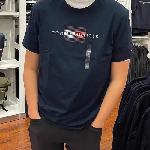 Replica Tommy Hilfiger TH T-Shirts Short Sleeved For Men #1419085 $29.00 USD for Wholesale