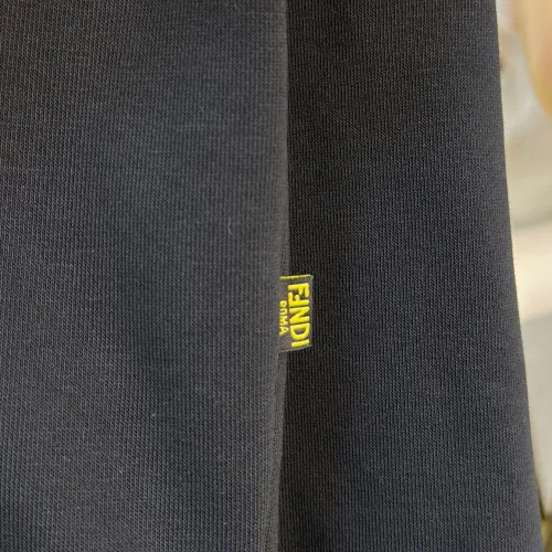 Replica Fendi Hoodies Long Sleeved For Men #1419123 $85.00 USD for Wholesale