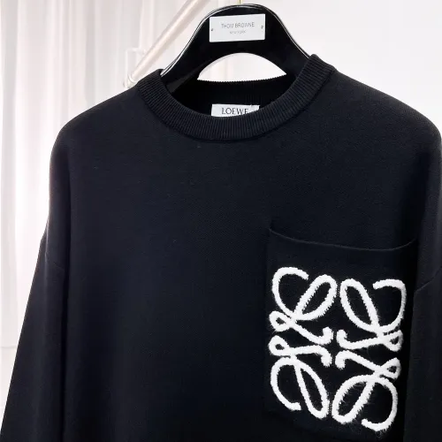 Replica LOEWE Sweaters Long Sleeved For Men #1419142 $64.00 USD for Wholesale