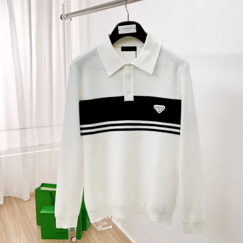 Prada Sweaters Long Sleeved For Men #1419146 $72.00 USD, Wholesale Replica Prada Sweaters