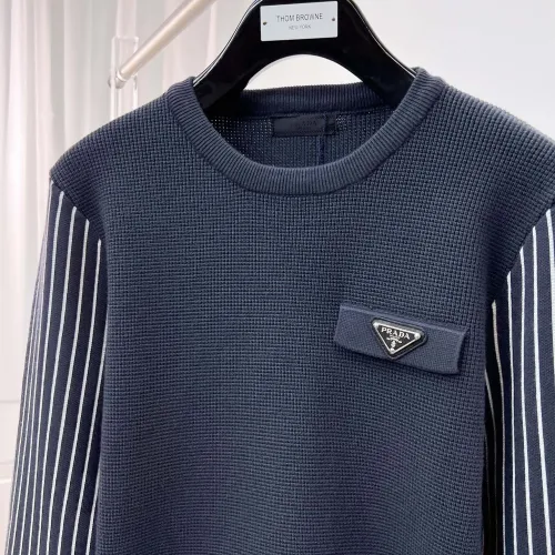 Replica Prada Sweaters Long Sleeved For Men #1419151 $76.00 USD for Wholesale
