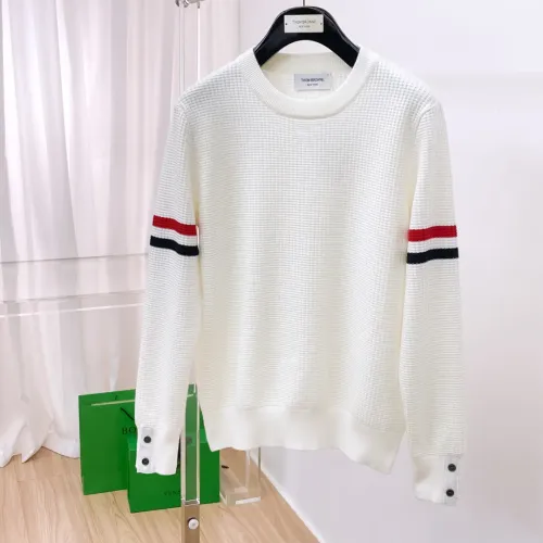 Thom Browne TB Sweaters Long Sleeved For Men #1419170 $85.00 USD, Wholesale Replica Thom Browne TB Sweaters
