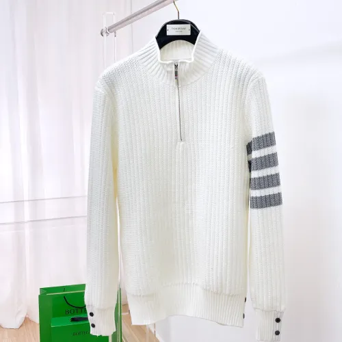 Thom Browne TB Sweaters Long Sleeved For Men #1419172 $92.00 USD, Wholesale Replica Thom Browne TB Sweaters