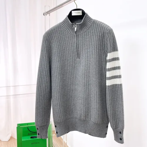Thom Browne TB Sweaters Long Sleeved For Men #1419173 $92.00 USD, Wholesale Replica Thom Browne TB Sweaters