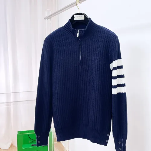 Thom Browne TB Sweaters Long Sleeved For Men #1419174 $92.00 USD, Wholesale Replica Thom Browne TB Sweaters