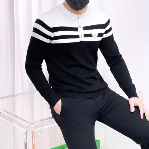 Replica Prada Sweaters Long Sleeved For Men #1419190 $85.00 USD for Wholesale