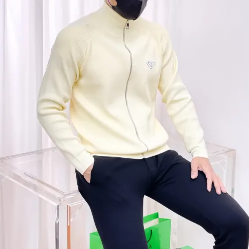 Replica Prada Sweaters Long Sleeved For Men #1419195 $122.00 USD for Wholesale