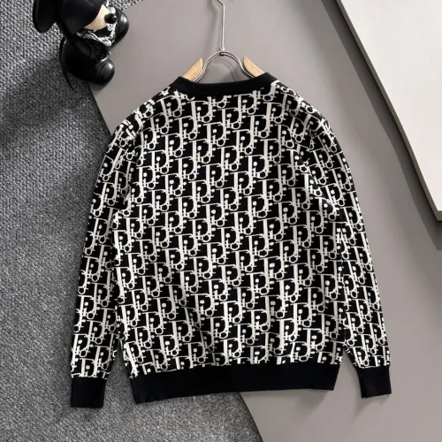 Replica Christian Dior Sweaters Long Sleeved For Men #1419203 $68.00 USD for Wholesale