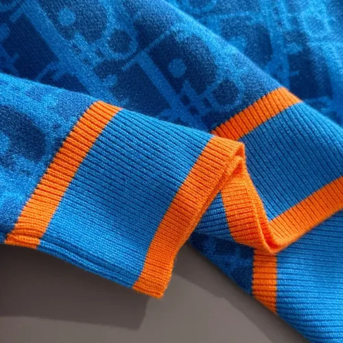 Replica Christian Dior Sweaters Long Sleeved For Men #1419205 $68.00 USD for Wholesale