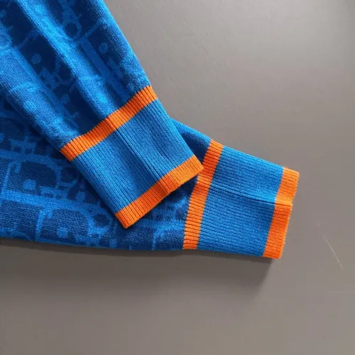 Replica Christian Dior Sweaters Long Sleeved For Men #1419205 $68.00 USD for Wholesale