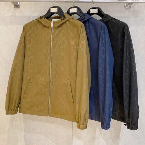 Replica Gucci Jackets Long Sleeved For Men #1419218 $100.00 USD for Wholesale