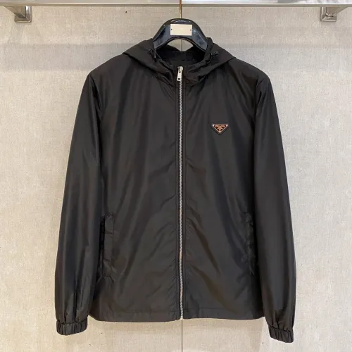 Prada Jackets Long Sleeved For Men #1419221 $100.00 USD, Wholesale Replica Prada Jackets