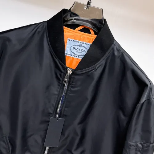 Replica Prada Jackets Long Sleeved For Men #1419231 $128.00 USD for Wholesale