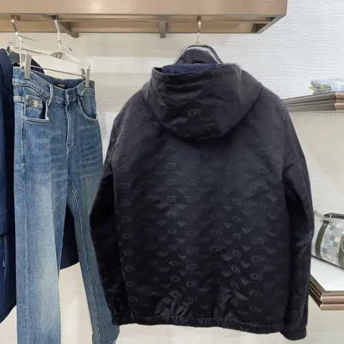 Replica Armani Jackets Long Sleeved For Men #1419239 $132.00 USD for Wholesale