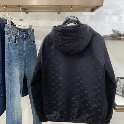 Replica Armani Jackets Long Sleeved For Men #1419240 $132.00 USD for Wholesale