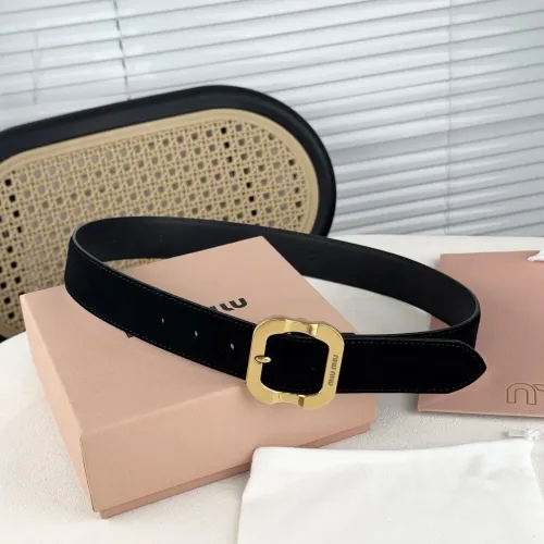 MIU MIU AAA Quality Belts In 3.5cm For Unisex #1419265 $56.00 USD, Wholesale Replica MIU MIU AAA Quality Belts