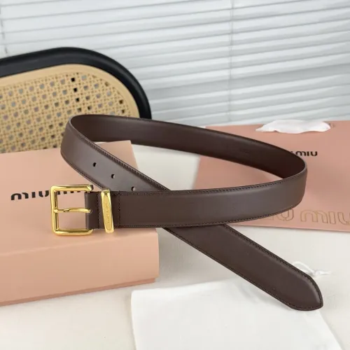 MIU MIU AAA Quality Belts In 3.5cm For Unisex #1419269 $56.00 USD, Wholesale Replica MIU MIU AAA Quality Belts