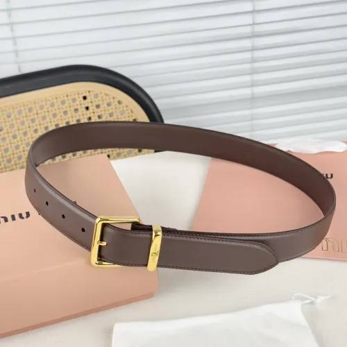 Replica MIU MIU AAA Quality Belts In 3.5cm For Unisex #1419269 $56.00 USD for Wholesale