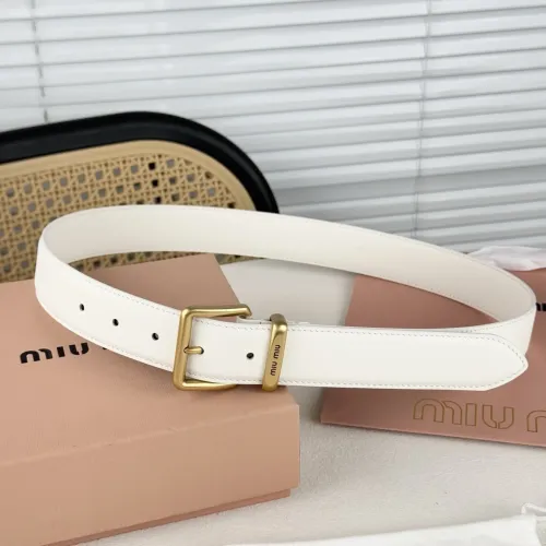 Replica MIU MIU AAA Quality Belts In 3.5cm For Unisex #1419278 $56.00 USD for Wholesale