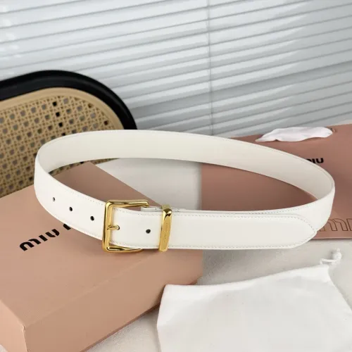 Replica MIU MIU AAA Quality Belts In 3.5cm For Unisex #1419279 $56.00 USD for Wholesale