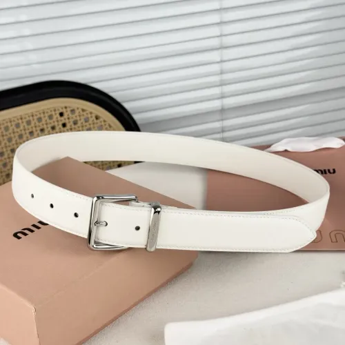 Replica MIU MIU AAA Quality Belts In 3.5cm For Unisex #1419280 $56.00 USD for Wholesale