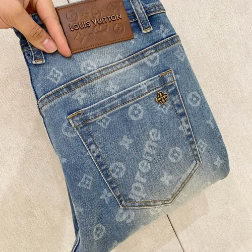 Louis Vuitton LV Jeans For Men #1419296 $85.00 USD, Wholesale Replica Louis Vuitton LV Jeans