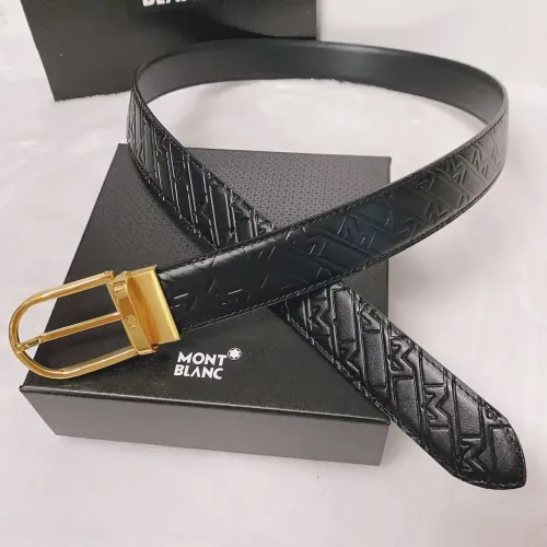 Montblanc AAA Quality Belts In 3.5cm For Men #1419302 $56.00 USD, Wholesale Replica Montblanc AAA Belts