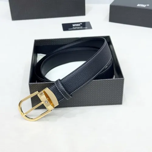 Montblanc AAA Quality Belts In 3.5cm For Men #1419308 $56.00 USD, Wholesale Replica Montblanc AAA Belts