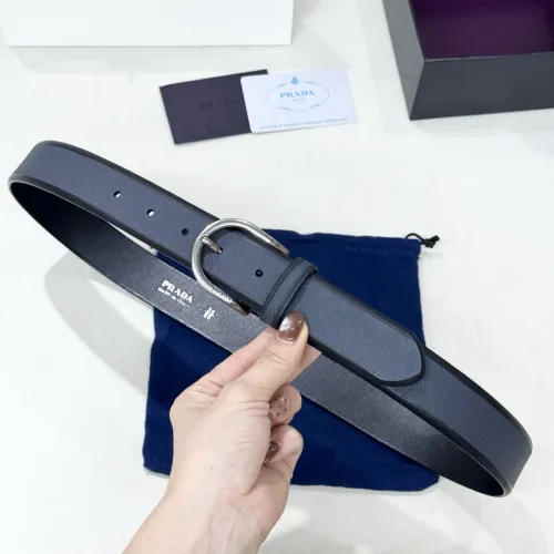 Prada AAA Quality Belts In 3.5cm For Men #1419328 $60.00 USD, Wholesale Replica Prada AAA Quality Belts